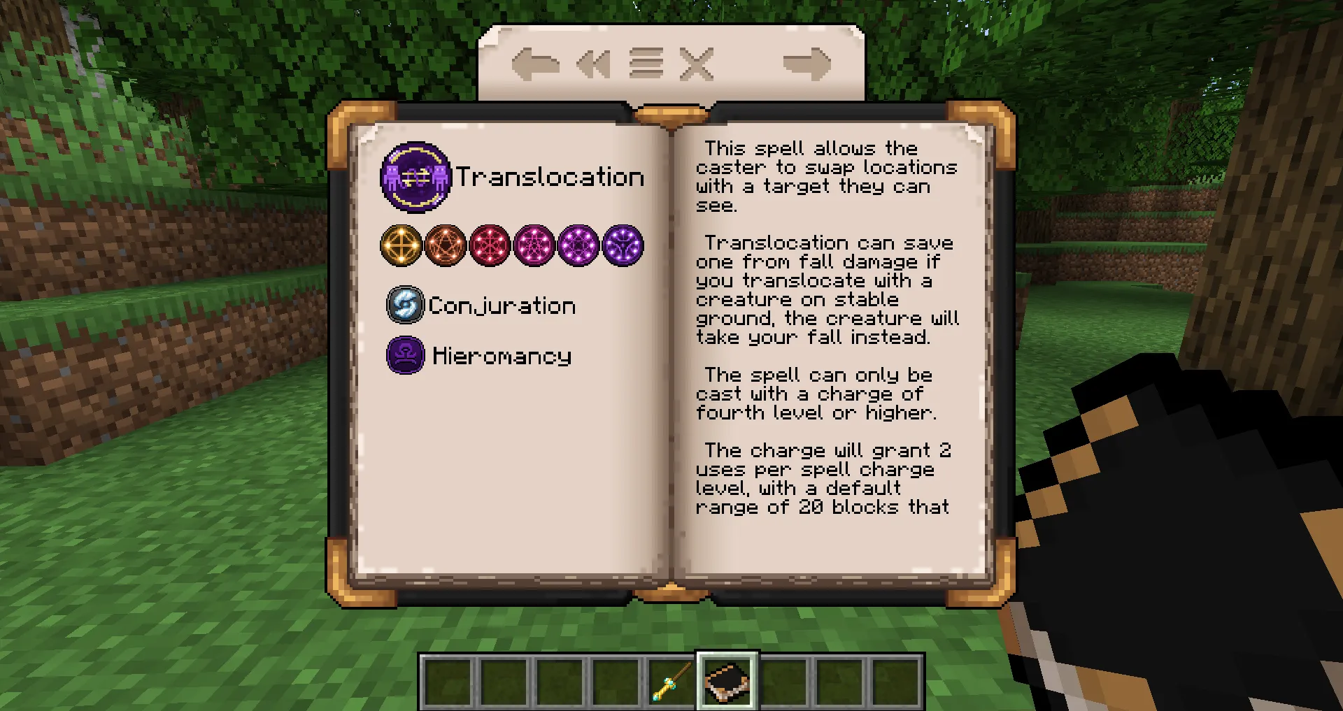 Schools of Magic: Second Semester, Моды, Minecraft