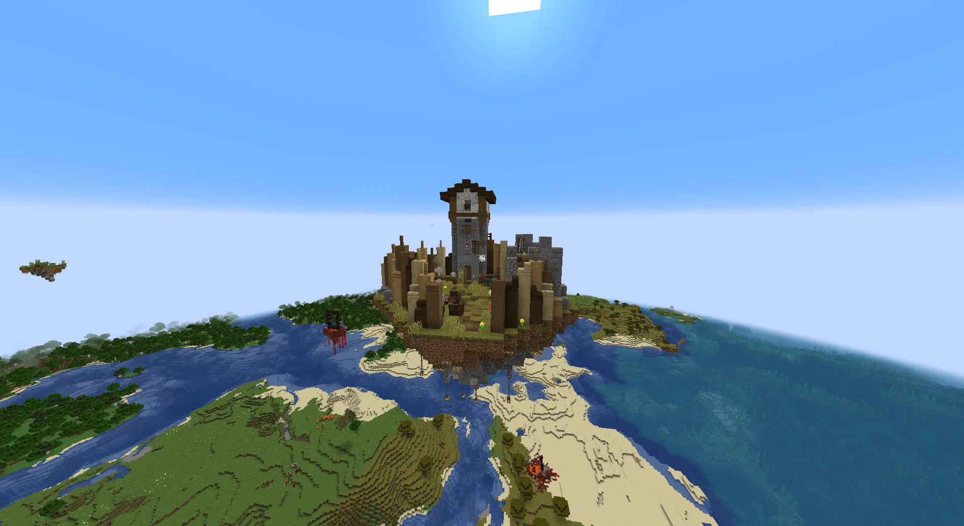 Ember's Floating Islands - Forge / Fabric, Моды, Minecraft