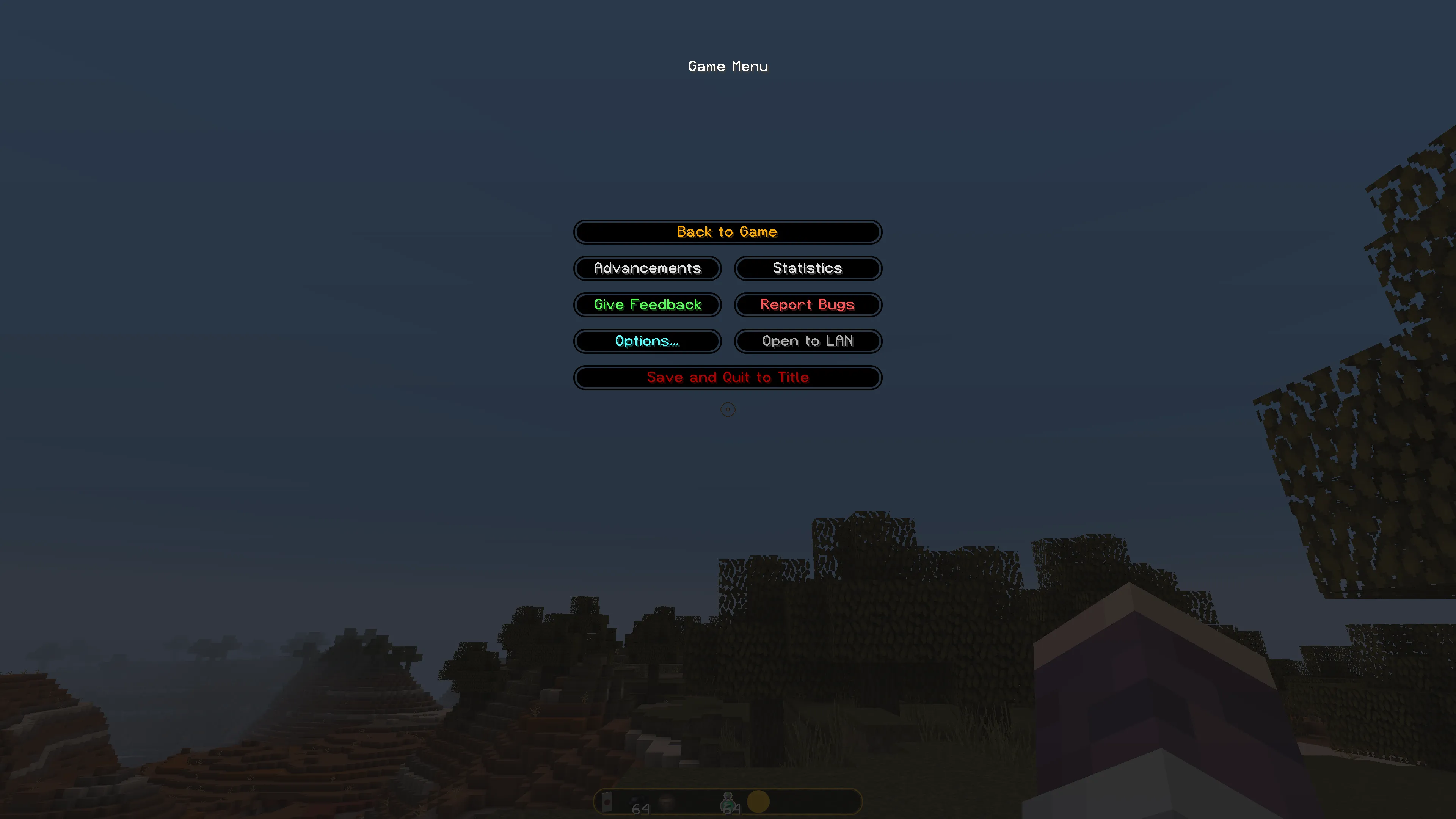 Kojouro's SAO Inspired UI — скриншот 2 (Текстуры, Minecraft)