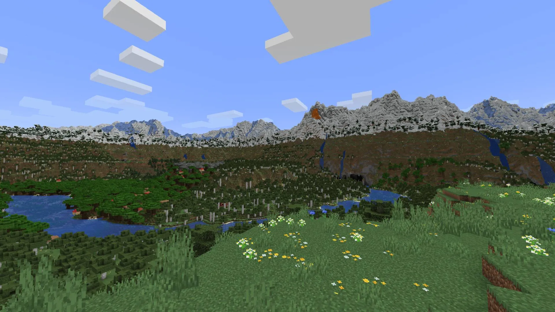 Middle Earth: Distant Horizons — скриншот 1 (Модпаки, Minecraft)