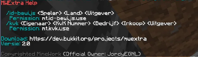 MWExtra — скриншот 2 (Плагины, Minecraft)