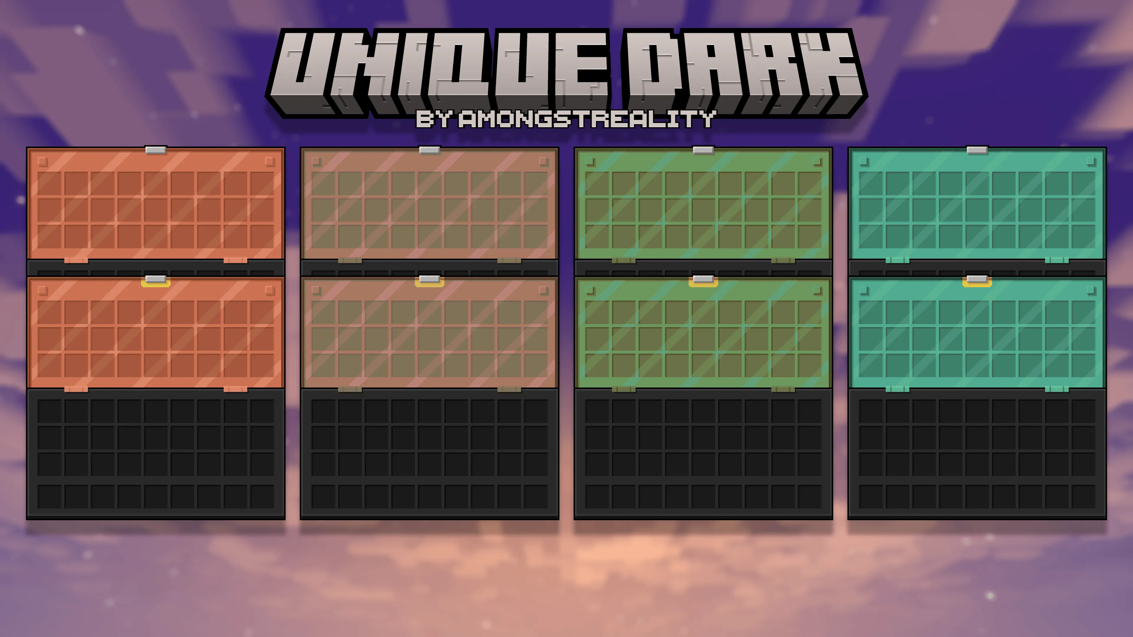Unique Dark, Текстуры, Minecraft