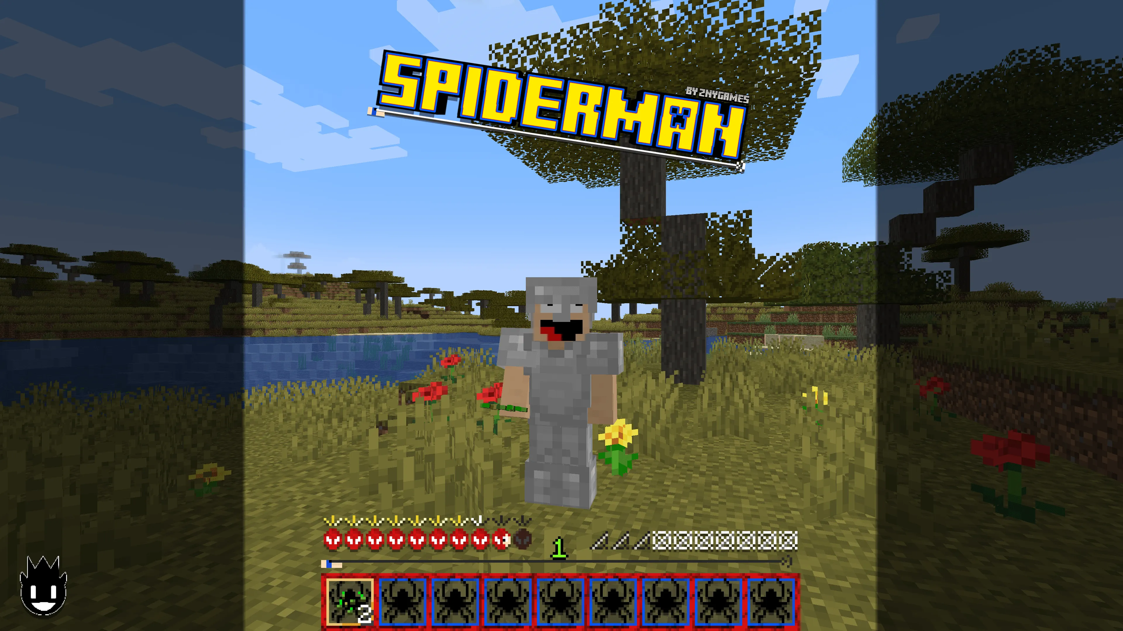 ANIMATED! Spiderman — скриншот 1 (Текстуры, Minecraft)