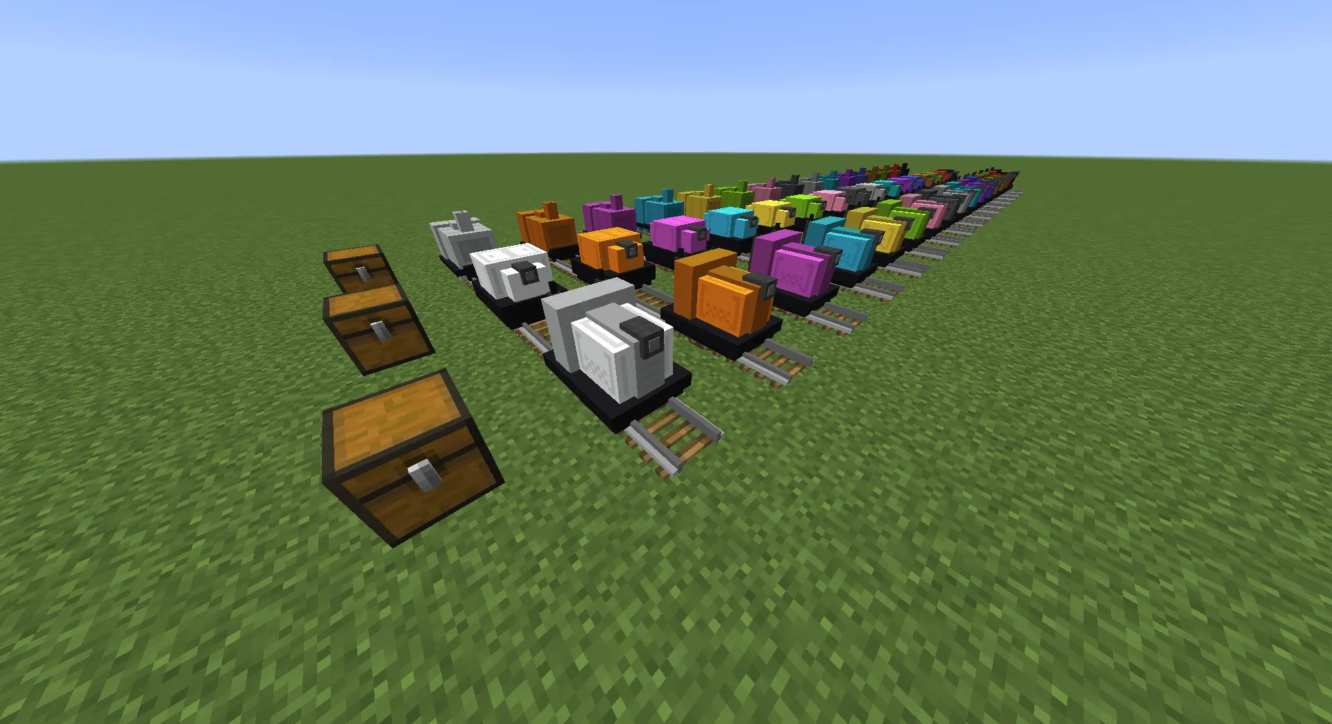 Railcraft Diesel Locomotive Addon — скриншот 4 (Моды, Minecraft)