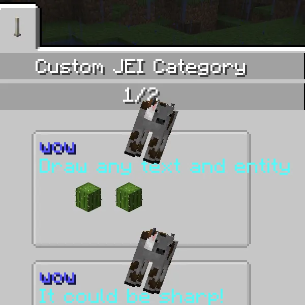 KubeJEI — скриншот 1 (Моды, Minecraft)