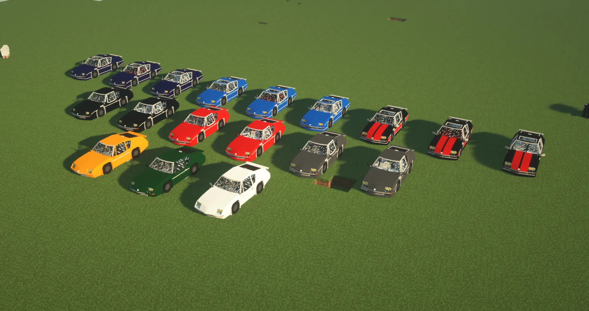 Immersive Vehicles Trin Civil Pack V3 — скриншот 3 (Моды, Minecraft)