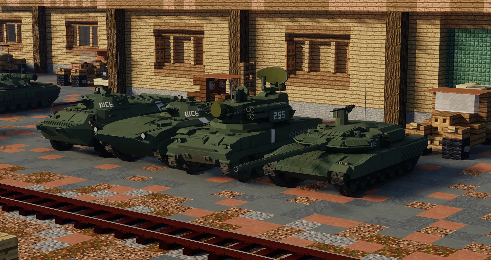 "[Immersive Vehicles/IV/MTS] VEB Automobilwerke Schwikau Military/Civilian Tanks, Helicopters, Planes, and more!", Моды, Minecraft