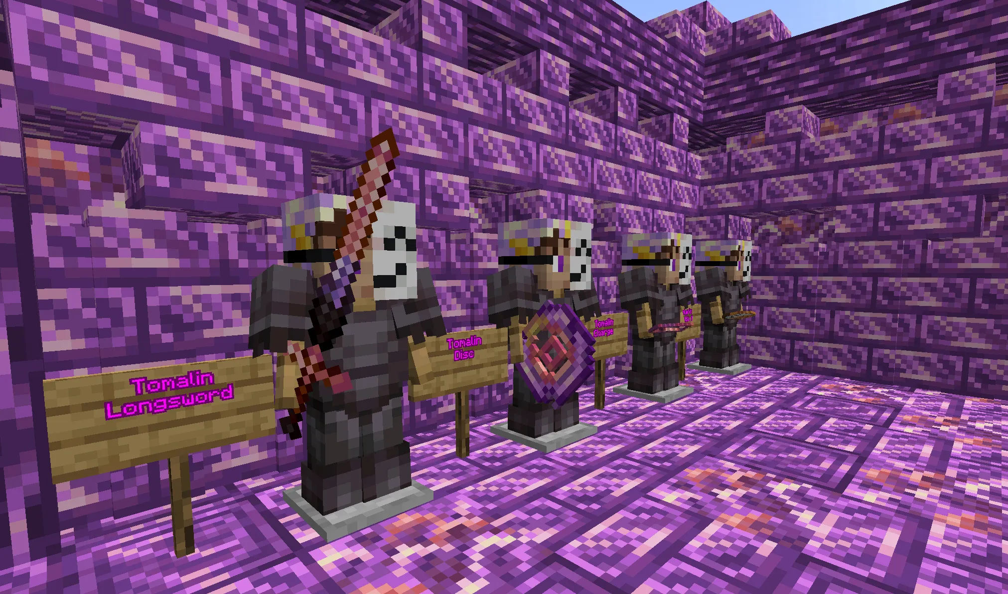 Tomalin, Моды, Minecraft