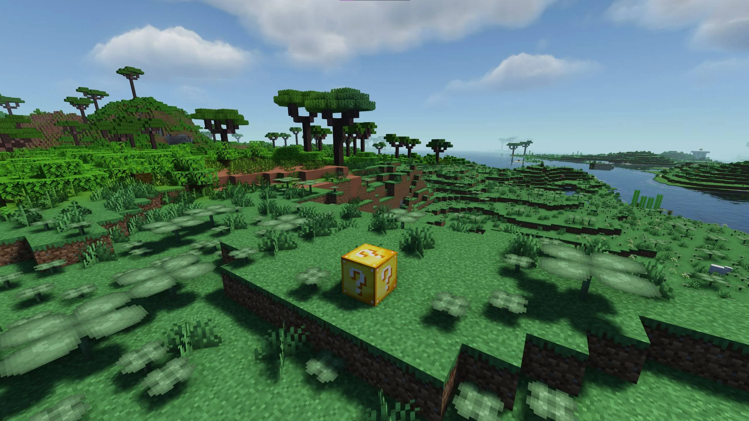 Panky's Hardcore Lucky Block Challenge — скриншот 2 (Модпаки, Minecraft)