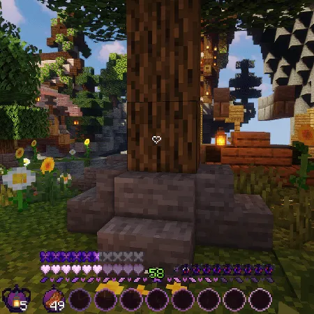 homura hotbar and hud, Текстуры, Minecraft