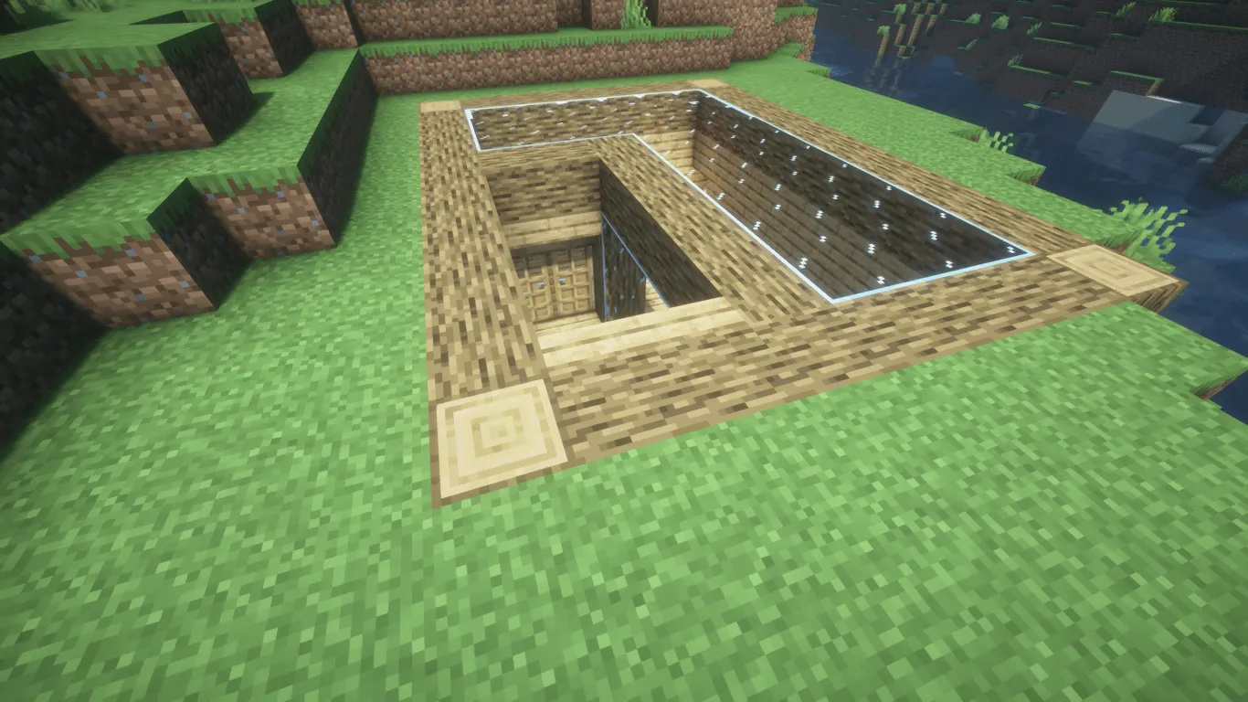 UnderGround Survival Base (1), Карты, Minecraft