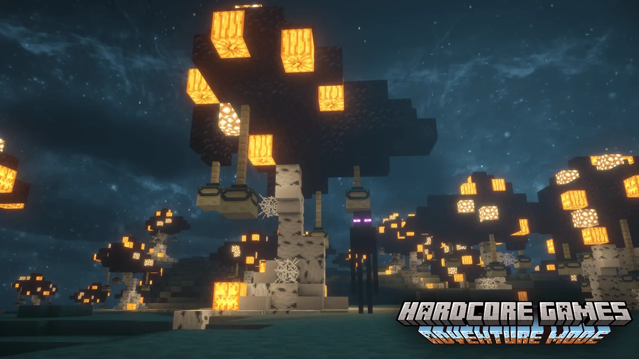 Hardcore Games Adventure Mode — скриншот 1 (Моды, Minecraft)