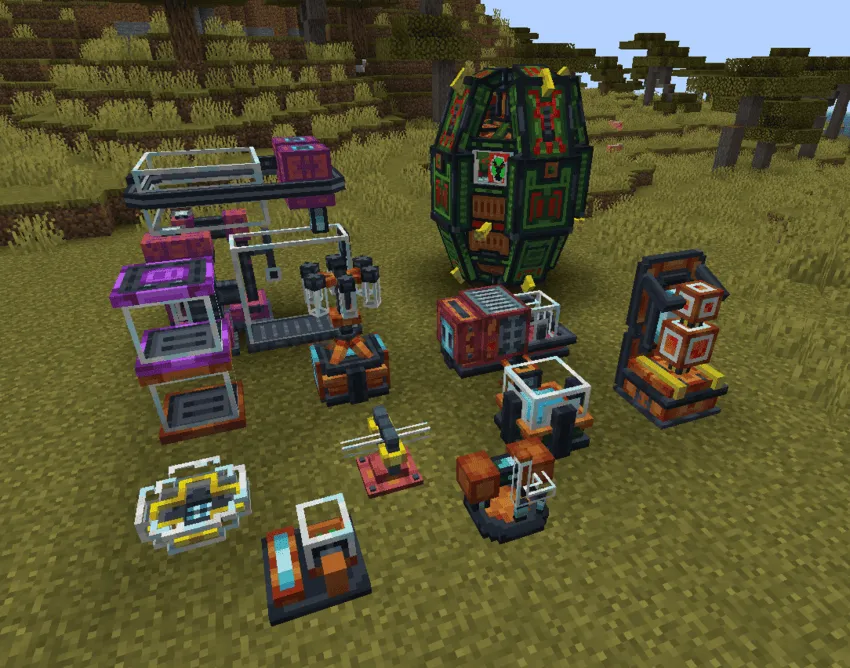 Oritech - Clear Glass, Текстуры, Minecraft