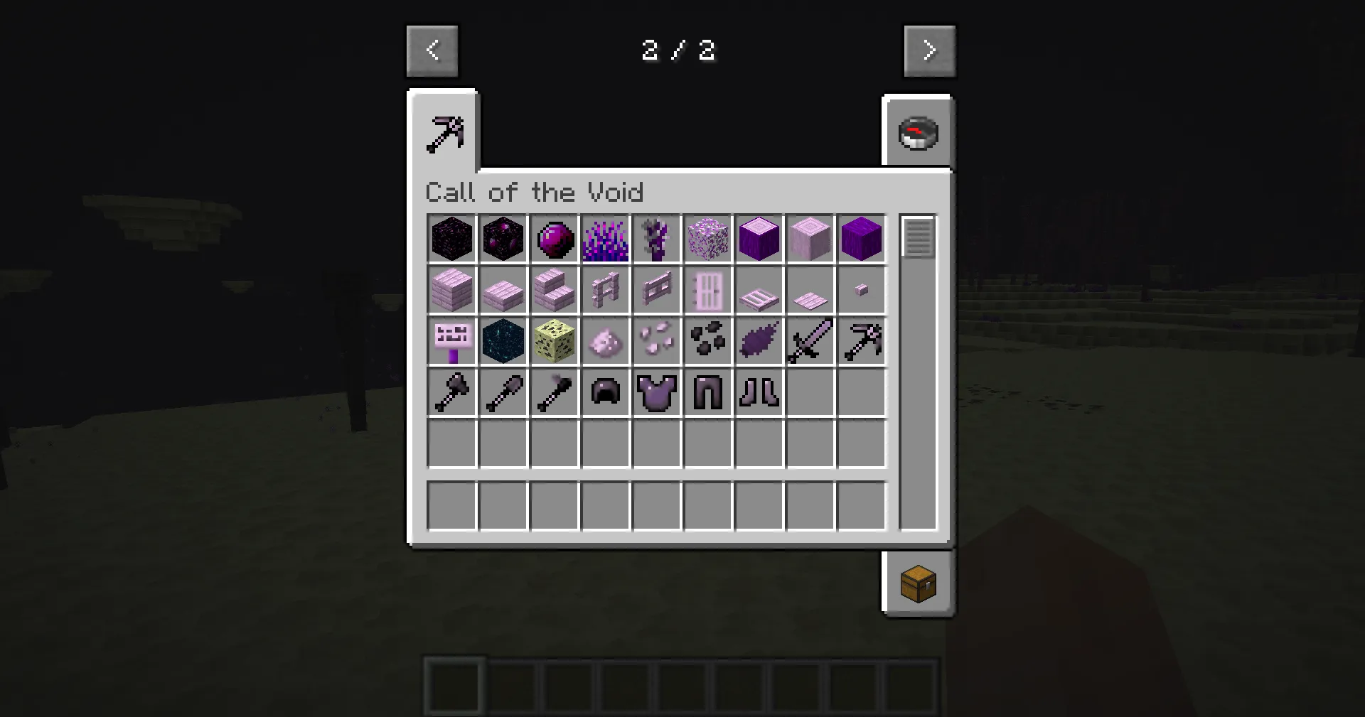 Call of the Void, Моды, Minecraft