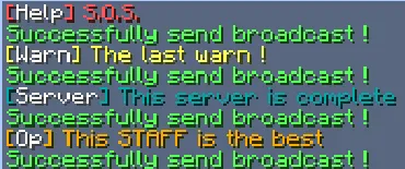 Magic Broadcast Plus — скриншот 2 (Плагины, Minecraft)