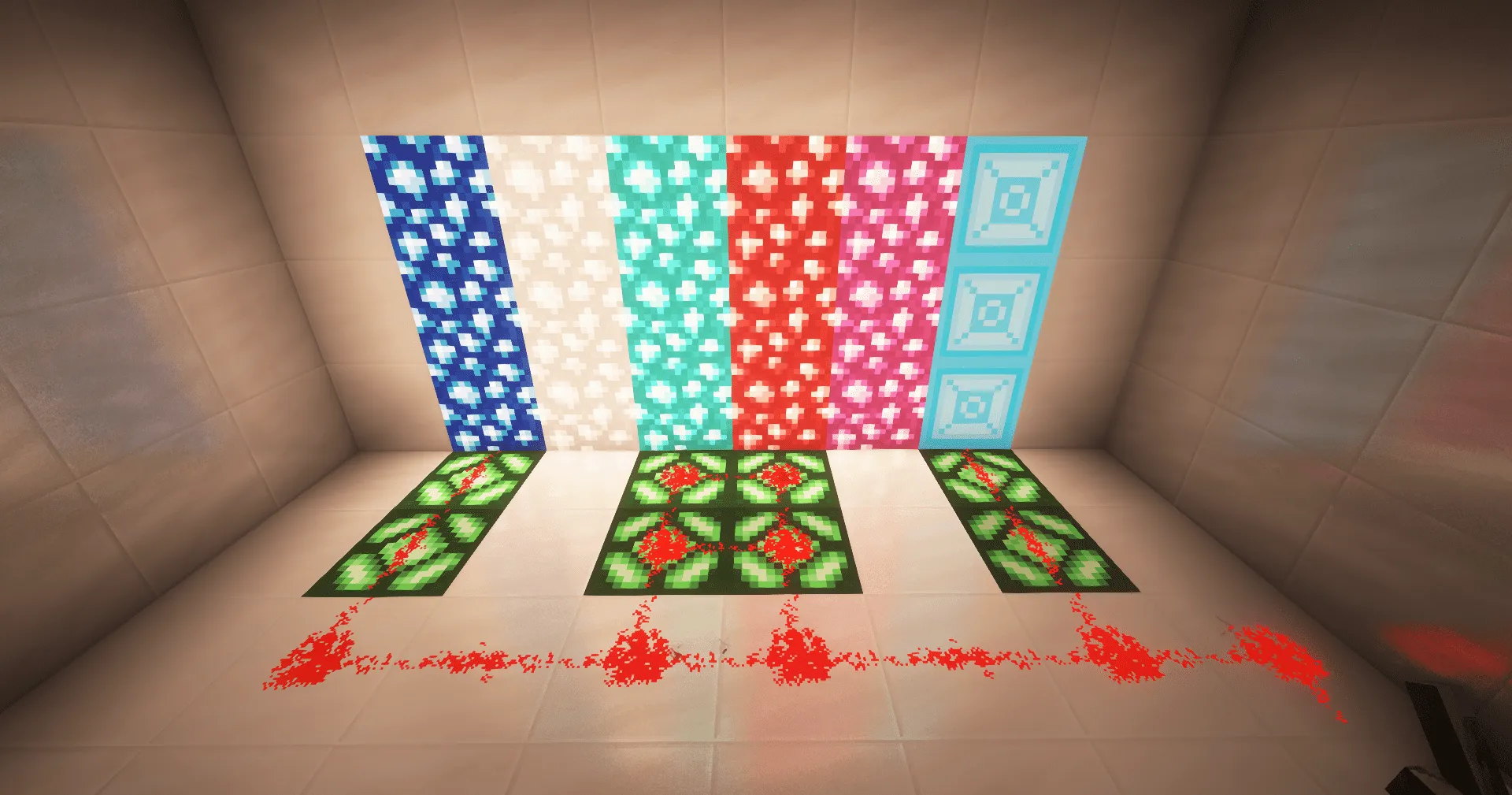 Colored Glowstone Redstonelamps and more, Моды, Minecraft