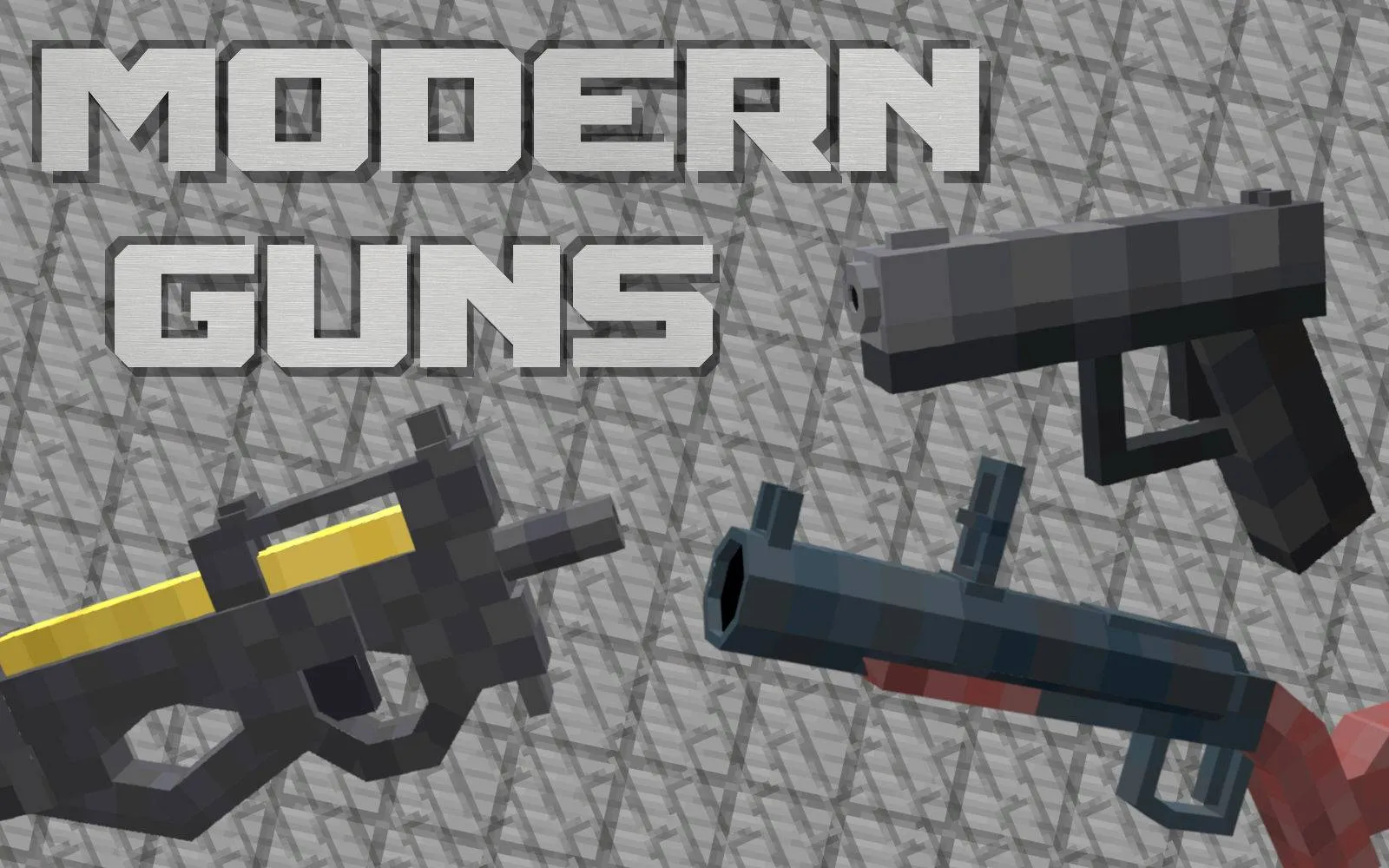 Gamingbarn's Modern Guns — скриншот 4 (Моды, Minecraft)