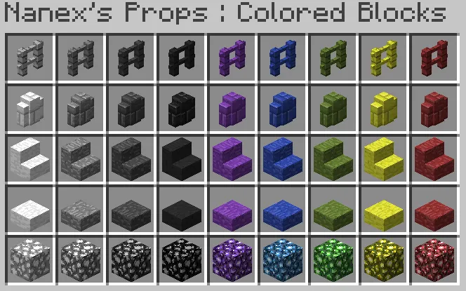 Nanex's Props, Моды, Minecraft