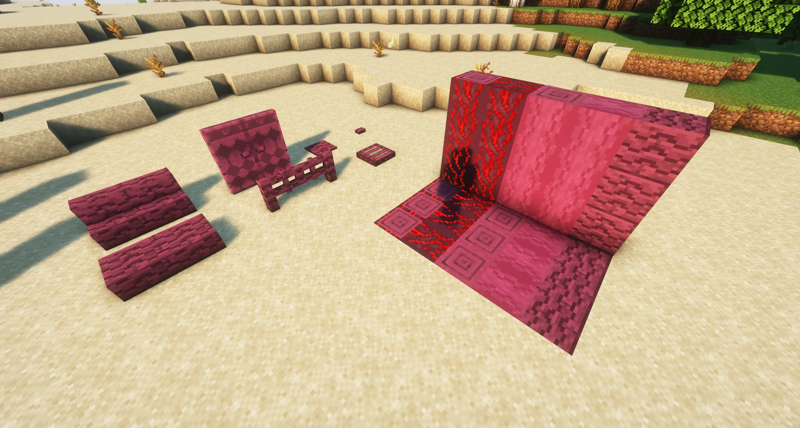 Realistic Woods, Текстуры, Minecraft