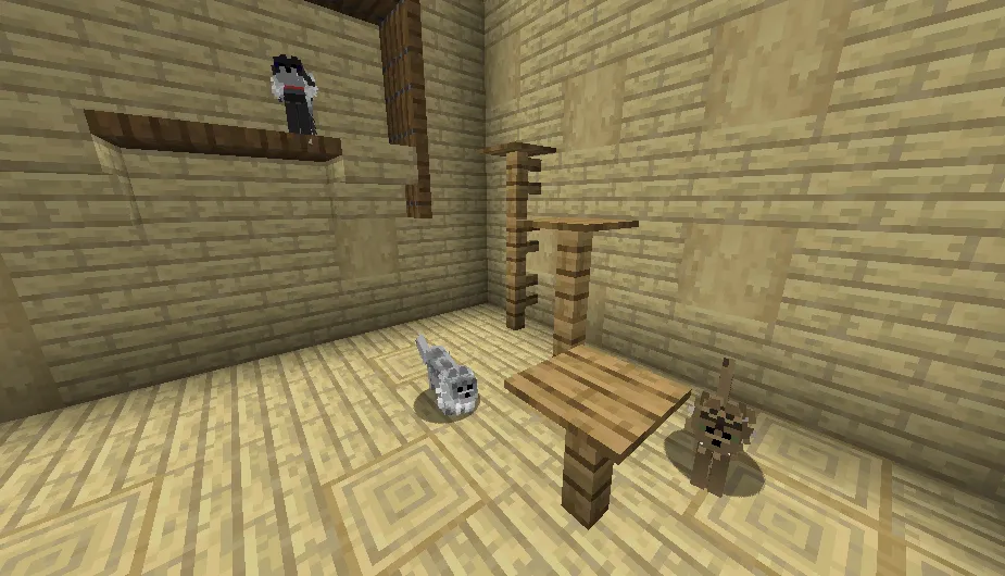 some cats and wild cats, Текстуры, Minecraft