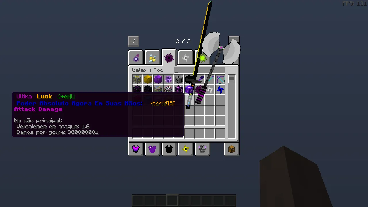 God Of Cosmos 3.2.0.5, Моды, Minecraft