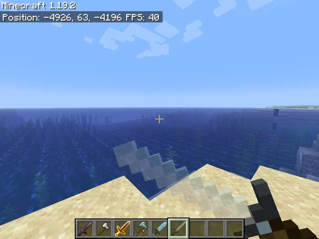 Base Game Accurate Sword Parry Animation, Текстуры, Minecraft