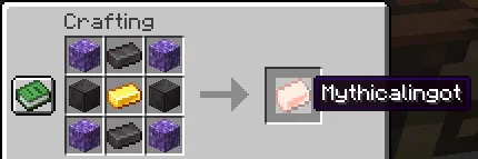 Mythical sword, Моды, Minecraft
