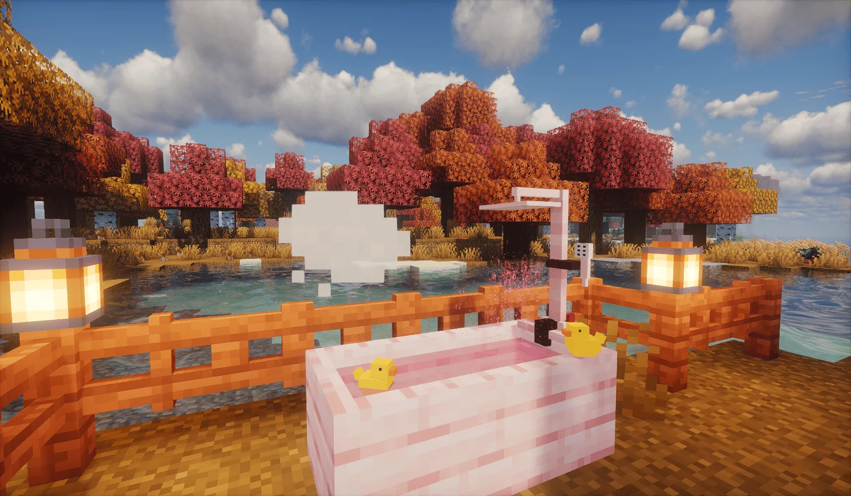 Shower Core — скриншот 2 (Моды, Minecraft)