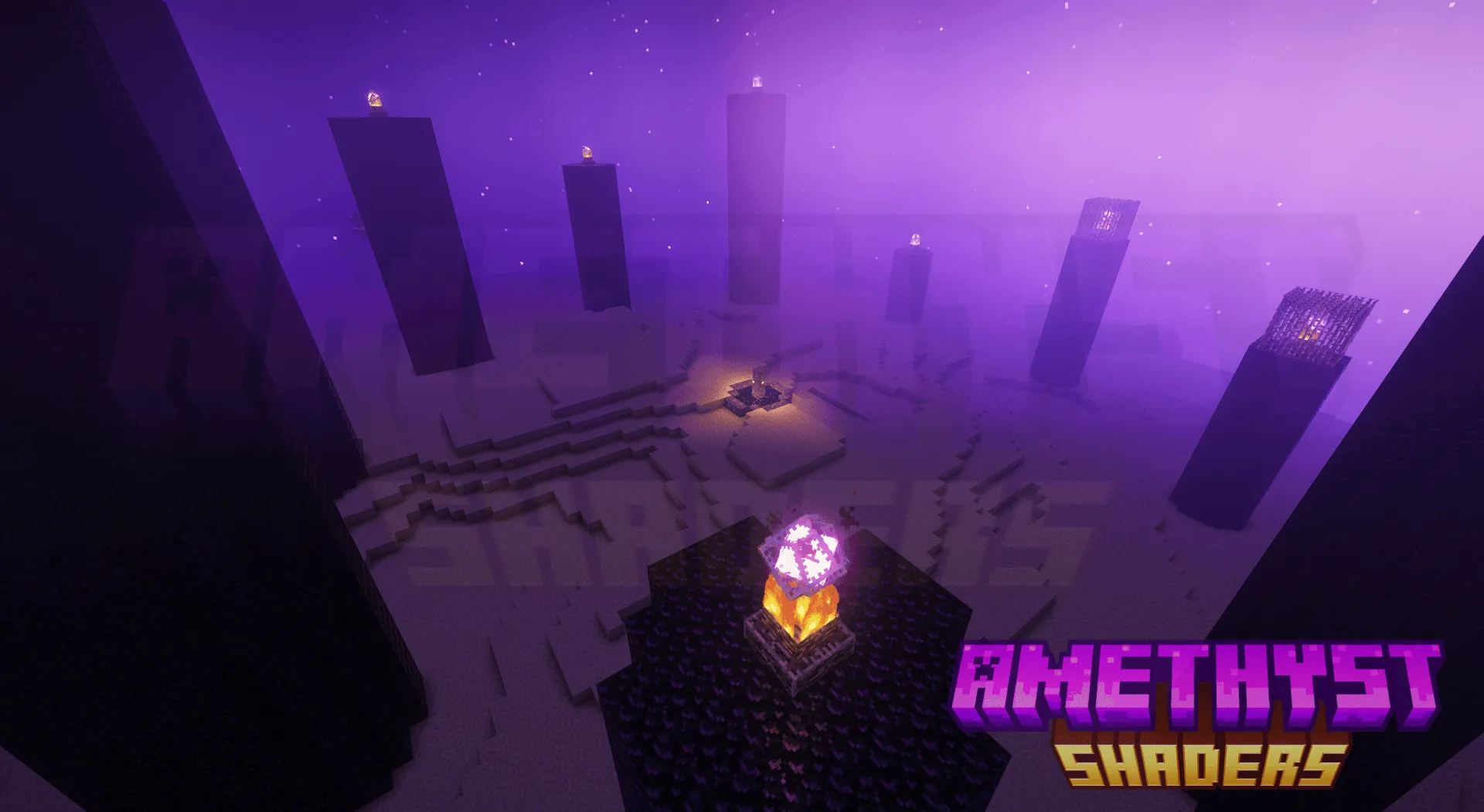 Amethyst Shaders, Шейдеры, Minecraft
