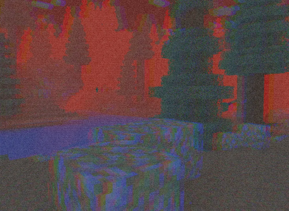 True Analog horror — скриншот 1 (Модпаки, Minecraft)