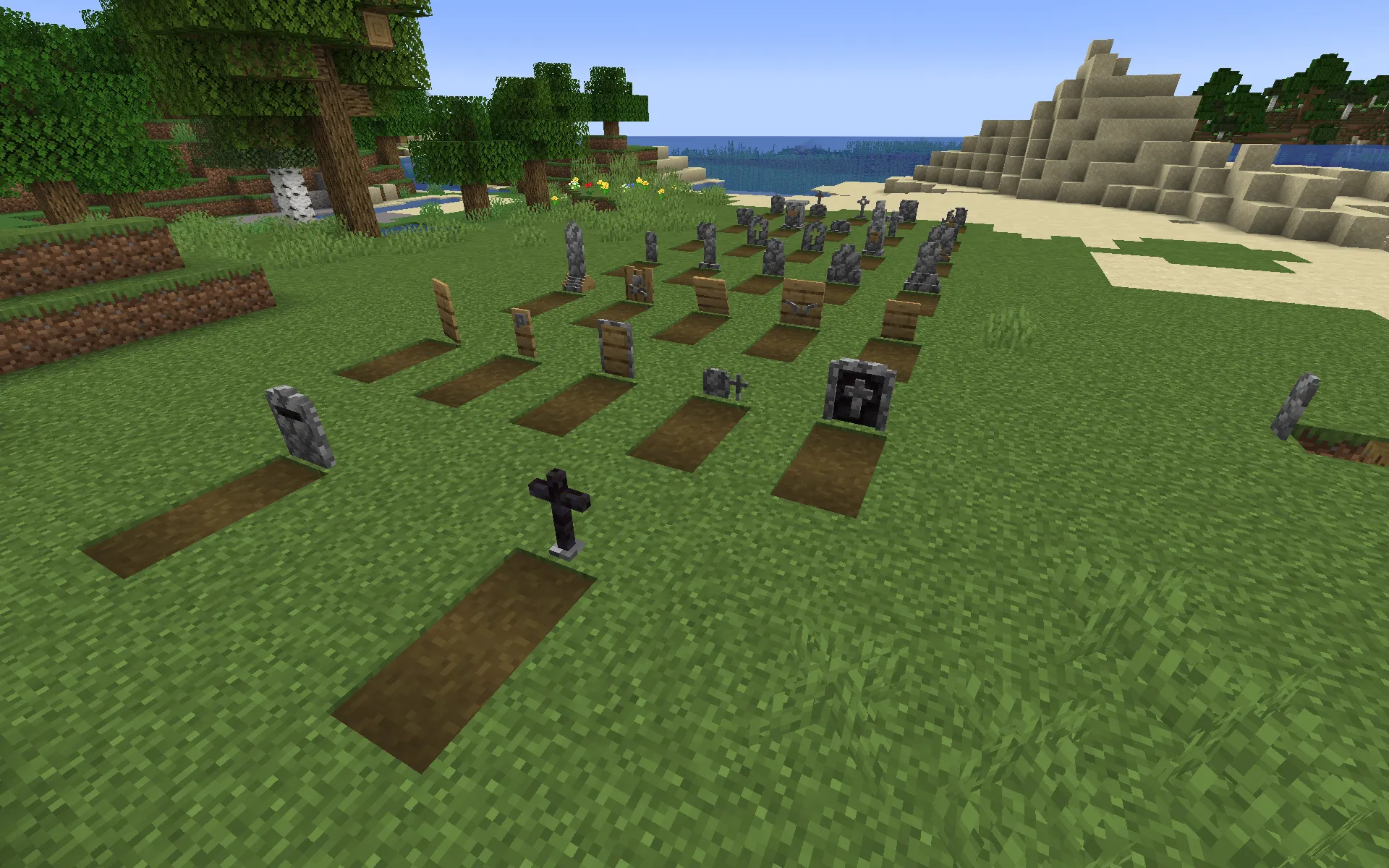 Arky's Death Graves (FORGE), Моды, Minecraft