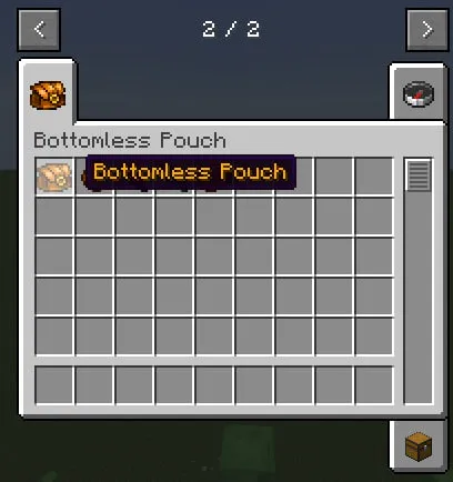 Bottomless Pouch [Enhanced!] — скриншот 8 (Моды, Minecraft)