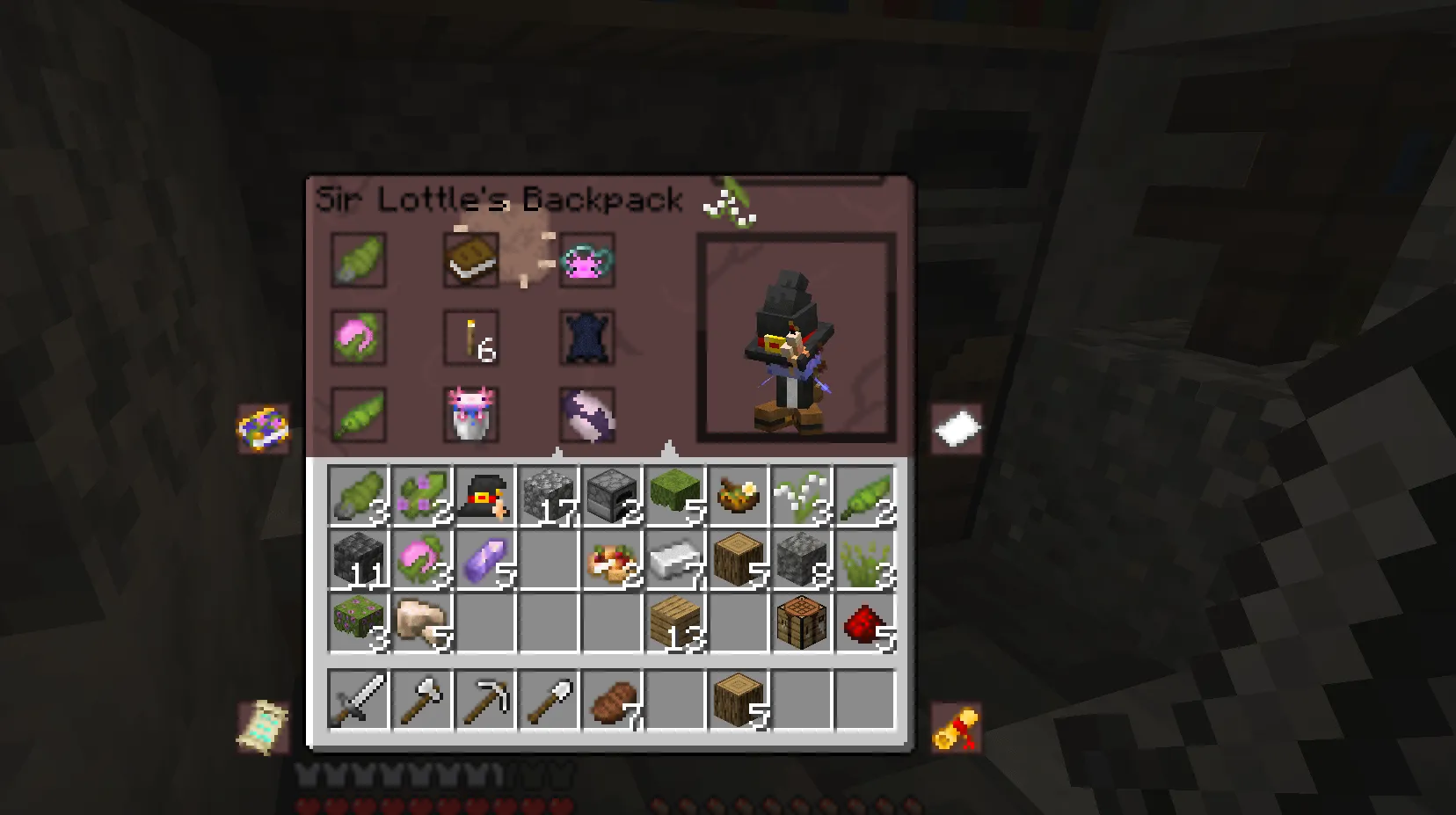 AxoChaos: Axolotl RPG, Моды, Minecraft