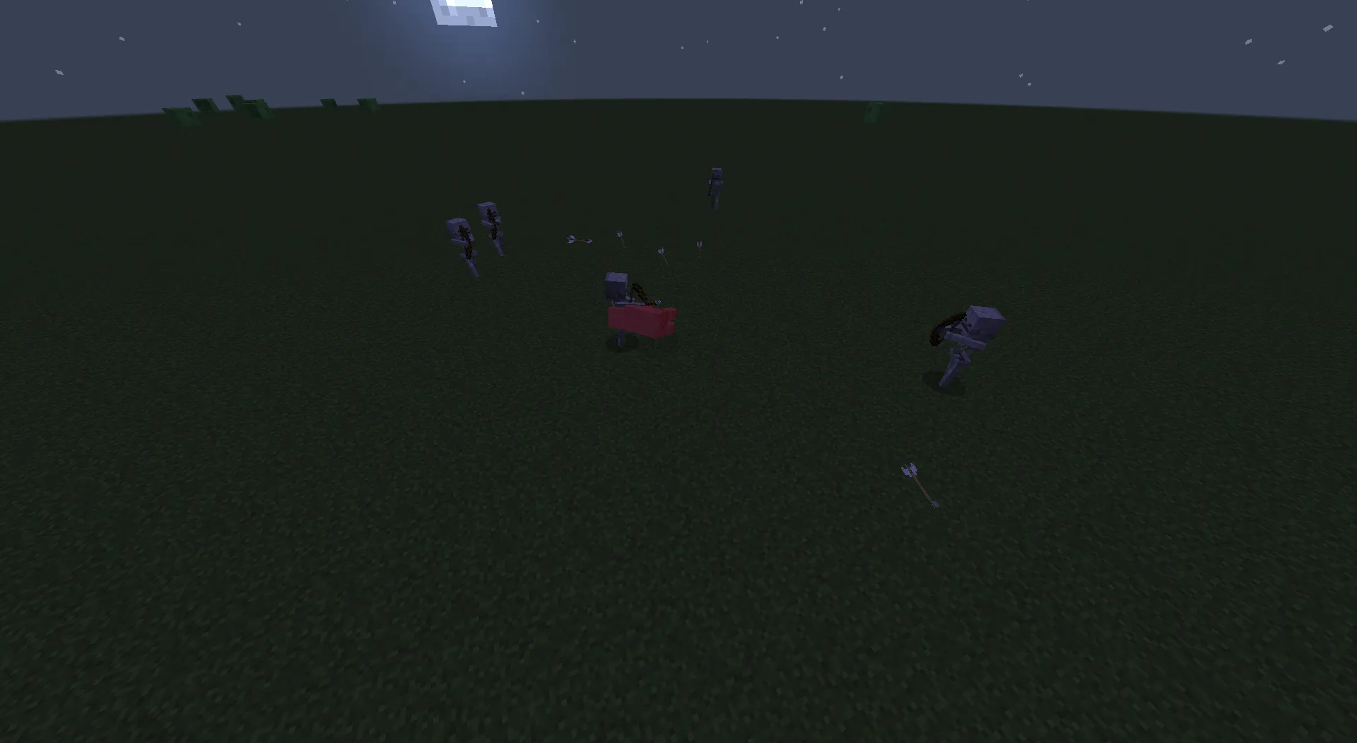 Skeleton Infection — скриншот 1 (Моды, Minecraft)