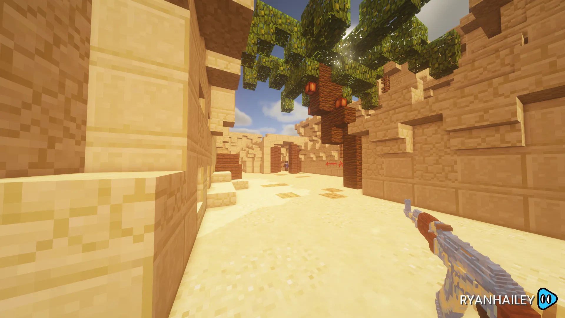 Hypixel CvC 3D Blue Gem, Текстуры, Minecraft