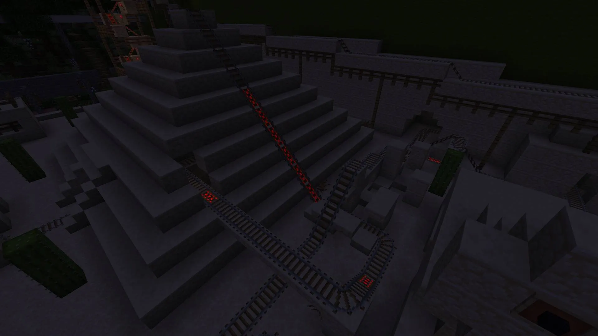 Vanilla Emissive Rails — скриншот 1 (Текстуры, Minecraft)