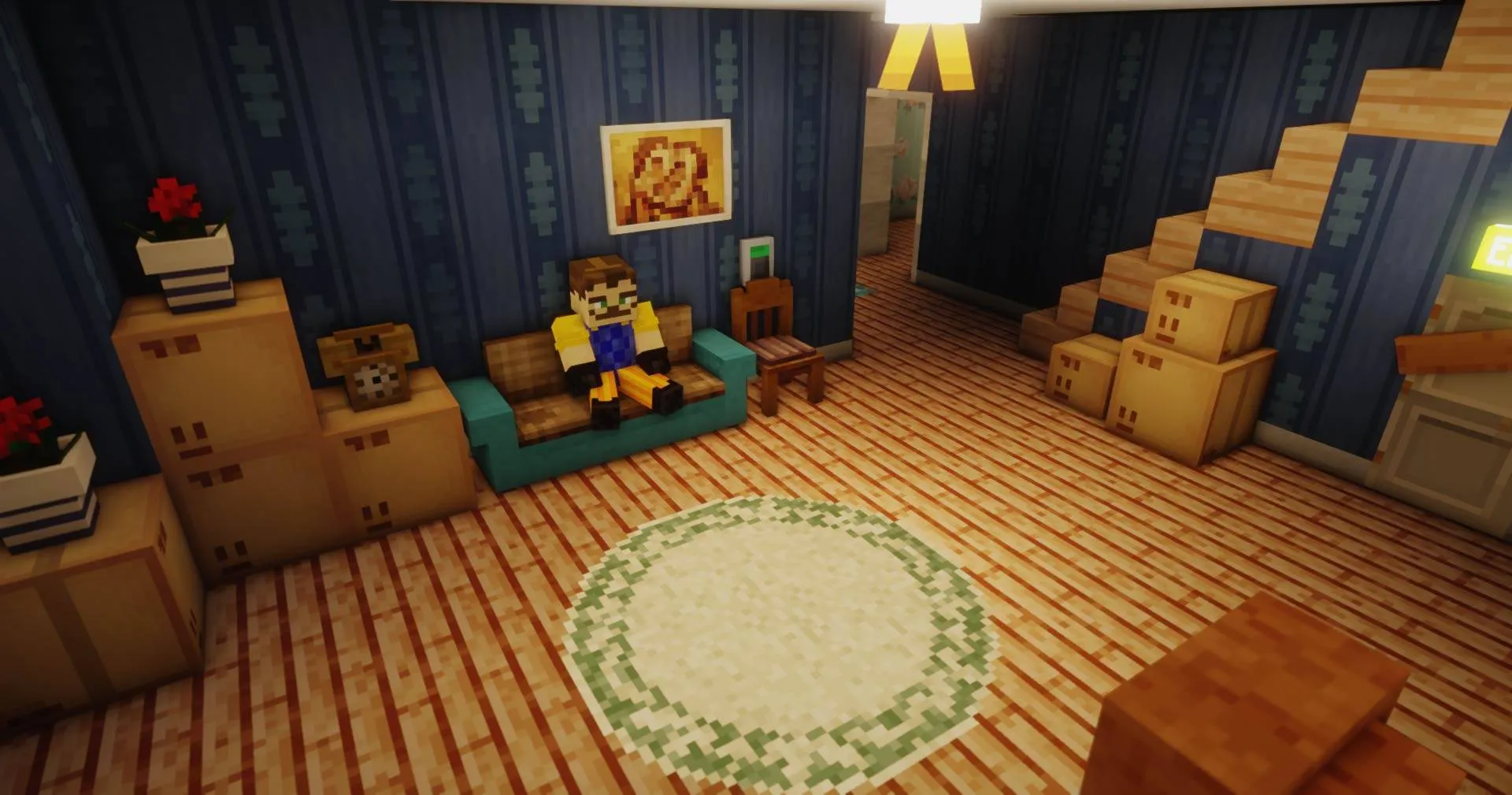 Ravenbrooks Cr - Hello Neighbor, Моды, Minecraft