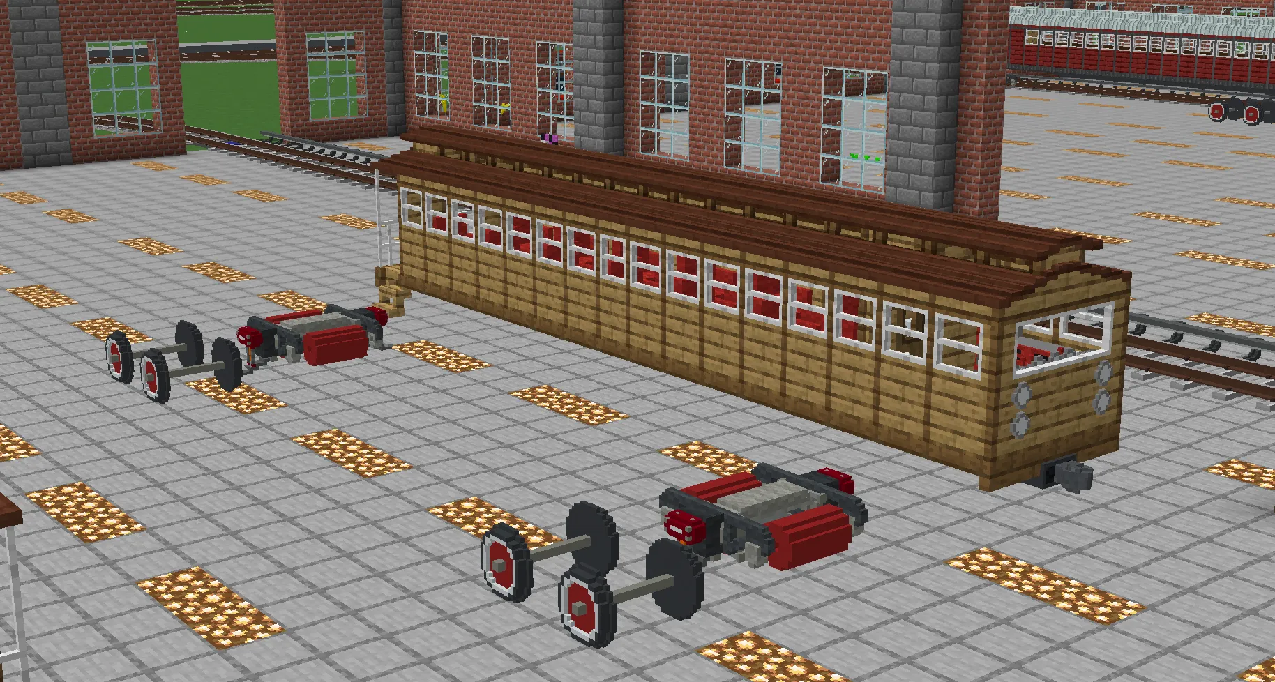 Imperial Railworks - Immersive Railroading — скриншот 36 (Текстуры, Minecraft)