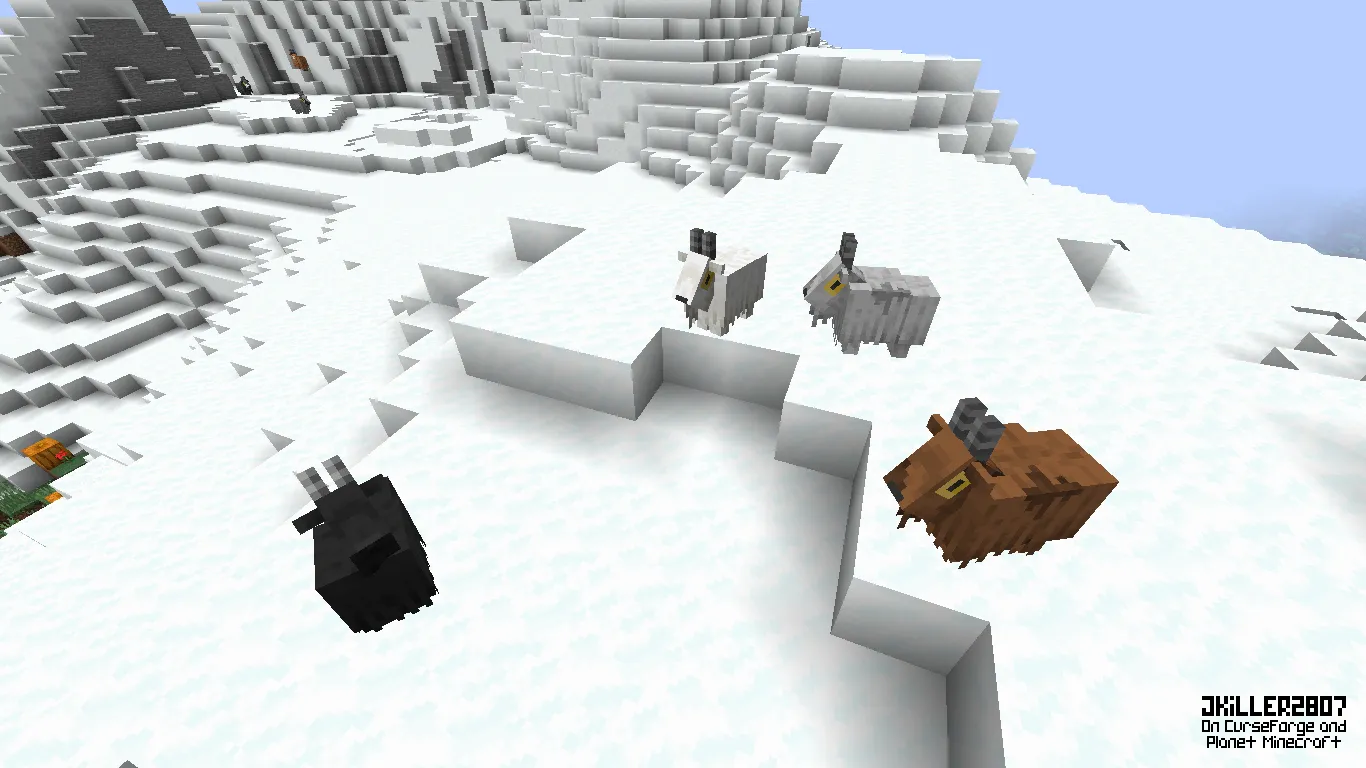Oh my Goats, Текстуры, Minecraft