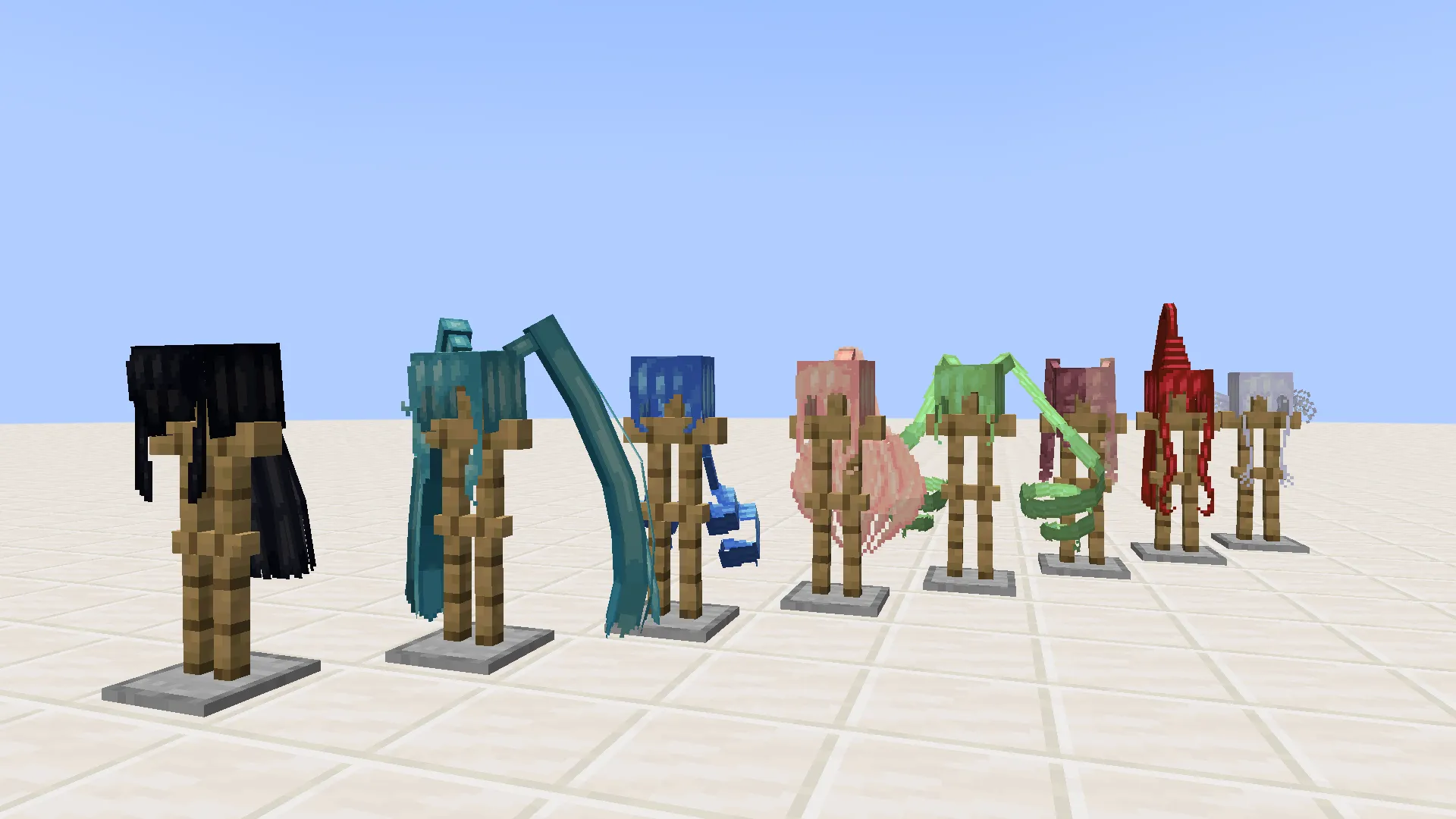 Petroleum's Wigs, Моды, Minecraft