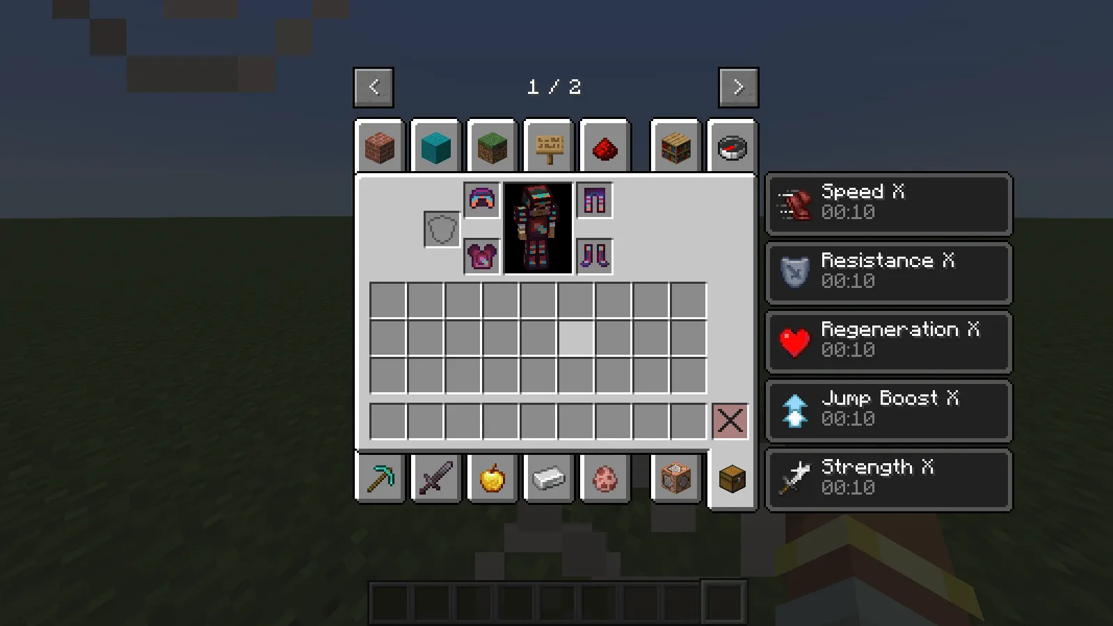 op armor and more, Моды, Minecraft