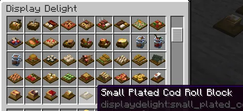 Display Delight, Моды, Minecraft