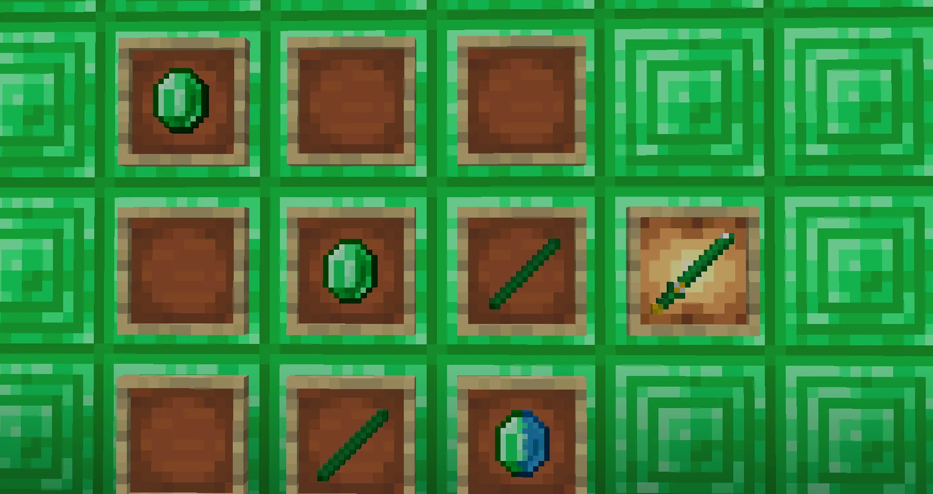 DiamondEmerald Items, Моды, Minecraft