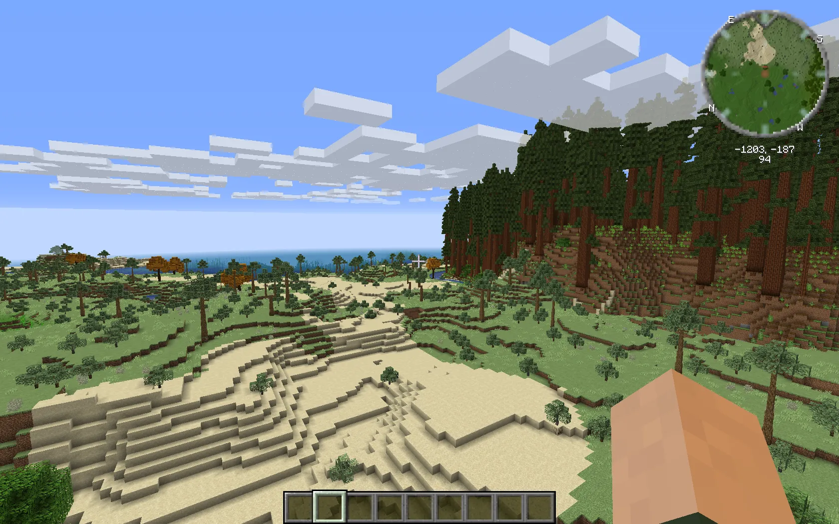 More Default Style VoxelMap Borders — скриншот 1 (Текстуры, Minecraft)
