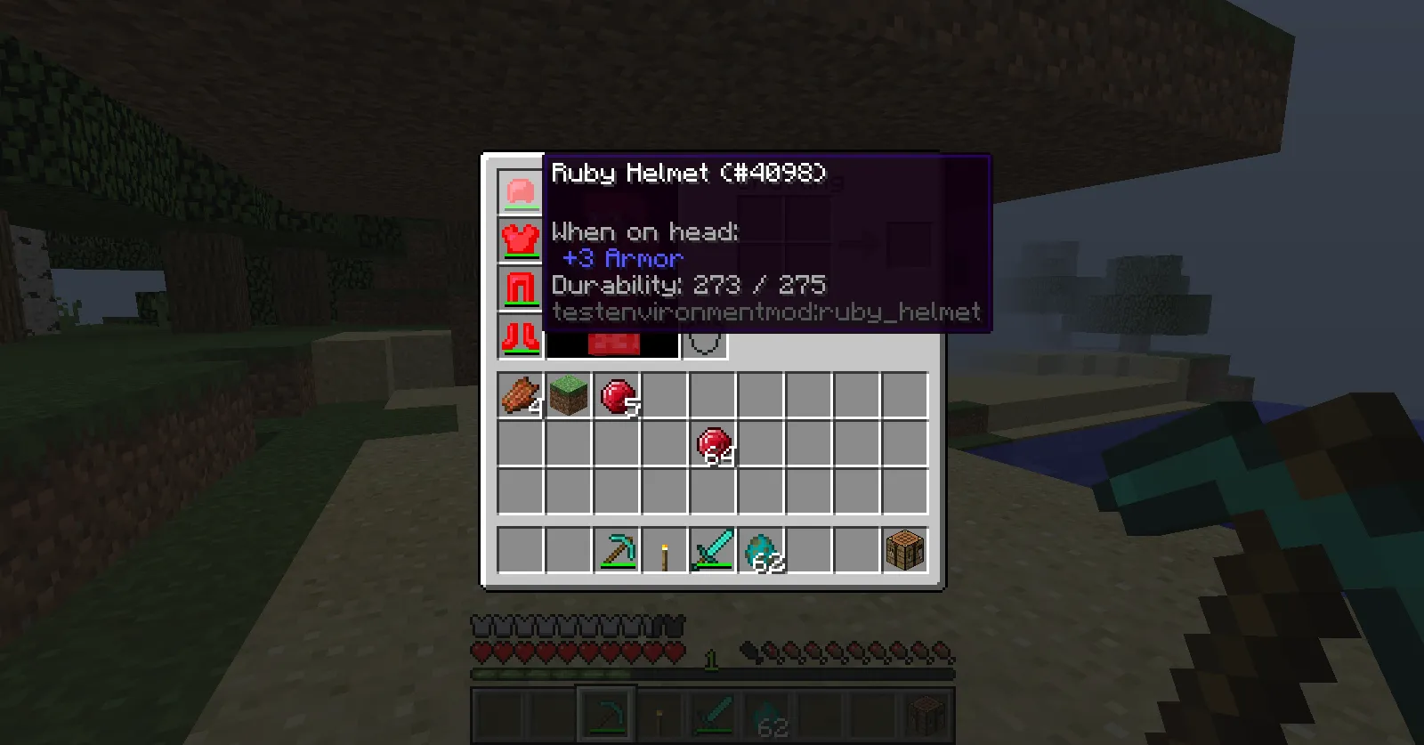 Ruby Armor — скриншот 4 (Моды, Minecraft)