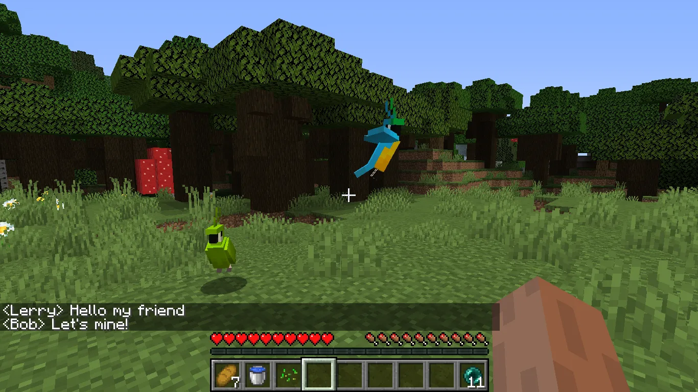 Parrots Talk, Моды, Minecraft