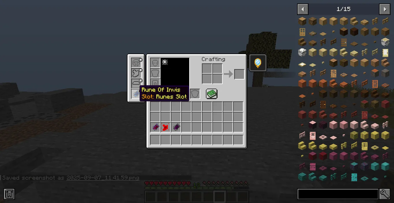 Universal Tear, Моды, Minecraft