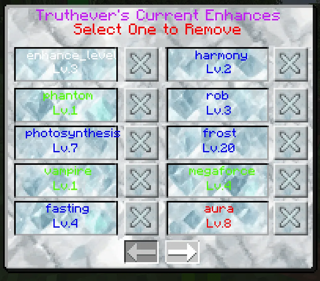 Enhance Buffs, Моды, Minecraft