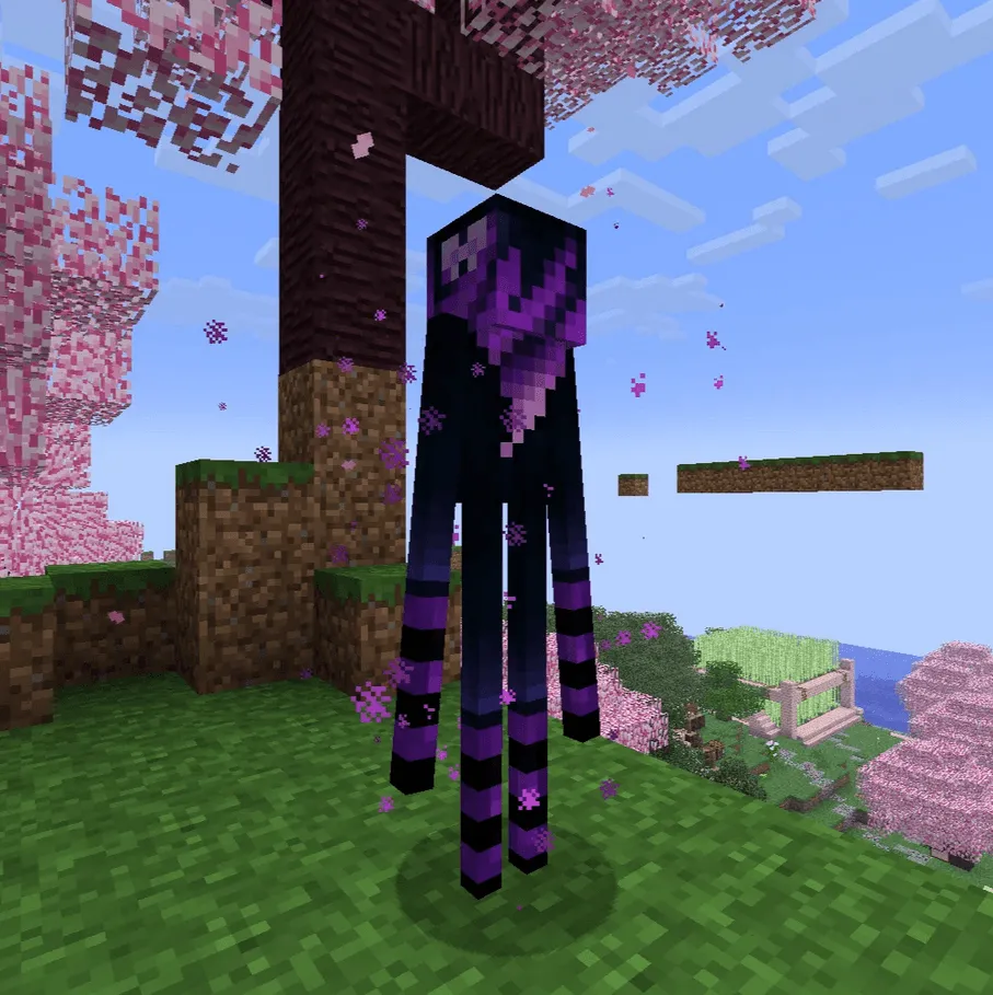 Luvstar's Emo Enderman — скриншот 4 (Текстуры, Minecraft)