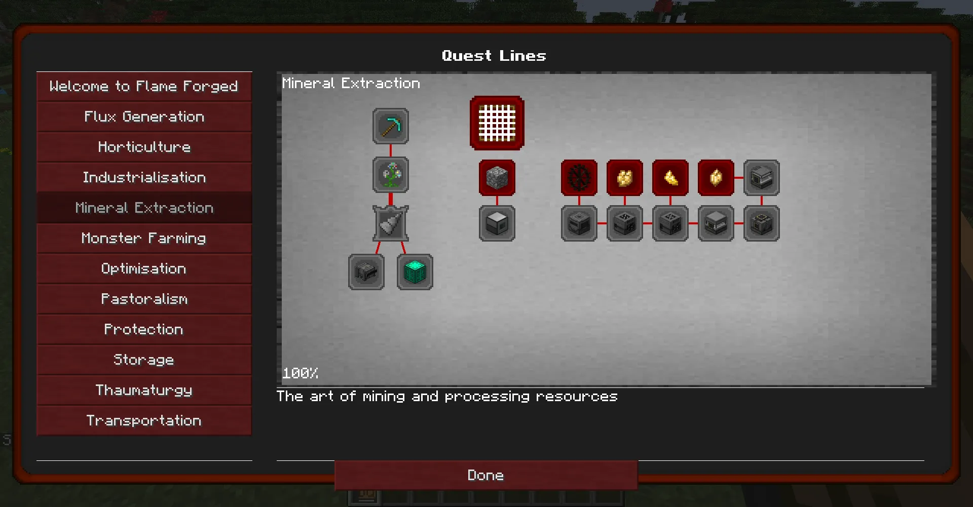 FlameForged, Модпаки, Minecraft
